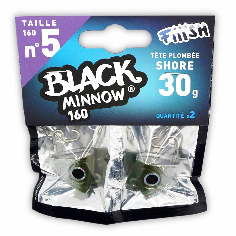 Fiiish Black Minnow 160 Shore 30g jigipää (x2)