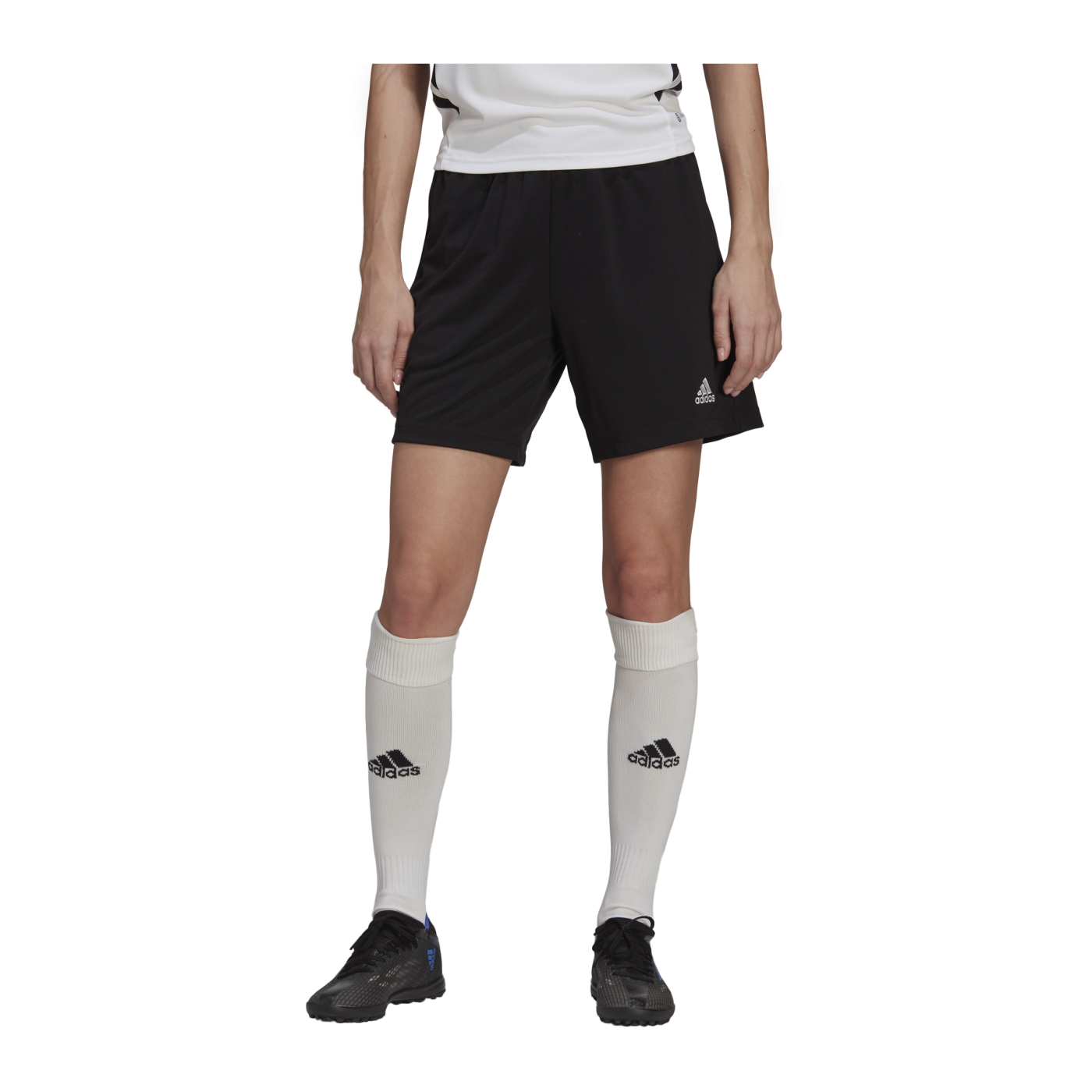 adidas Entrada 22 Trainingsshort Damen Schwarz