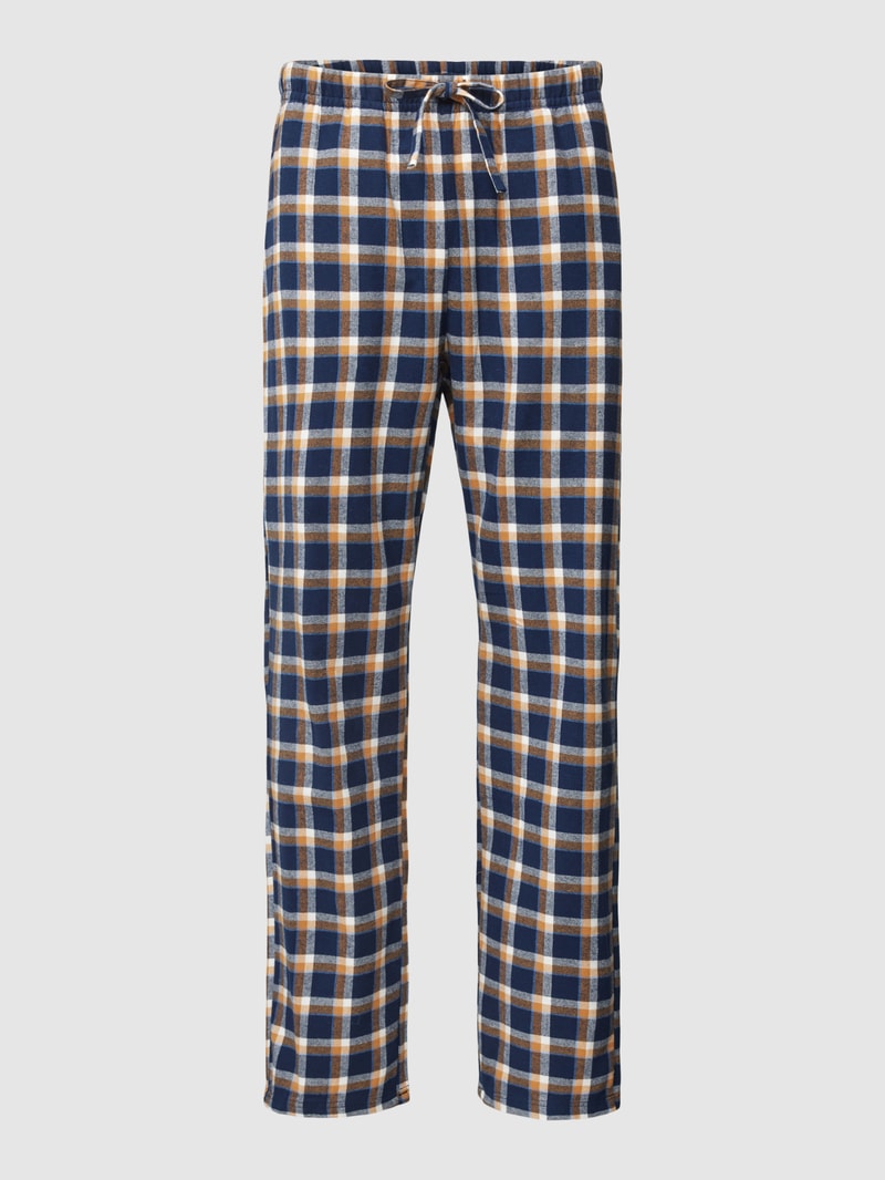Pyjama-Hose mit elastischem Bund in kupfer