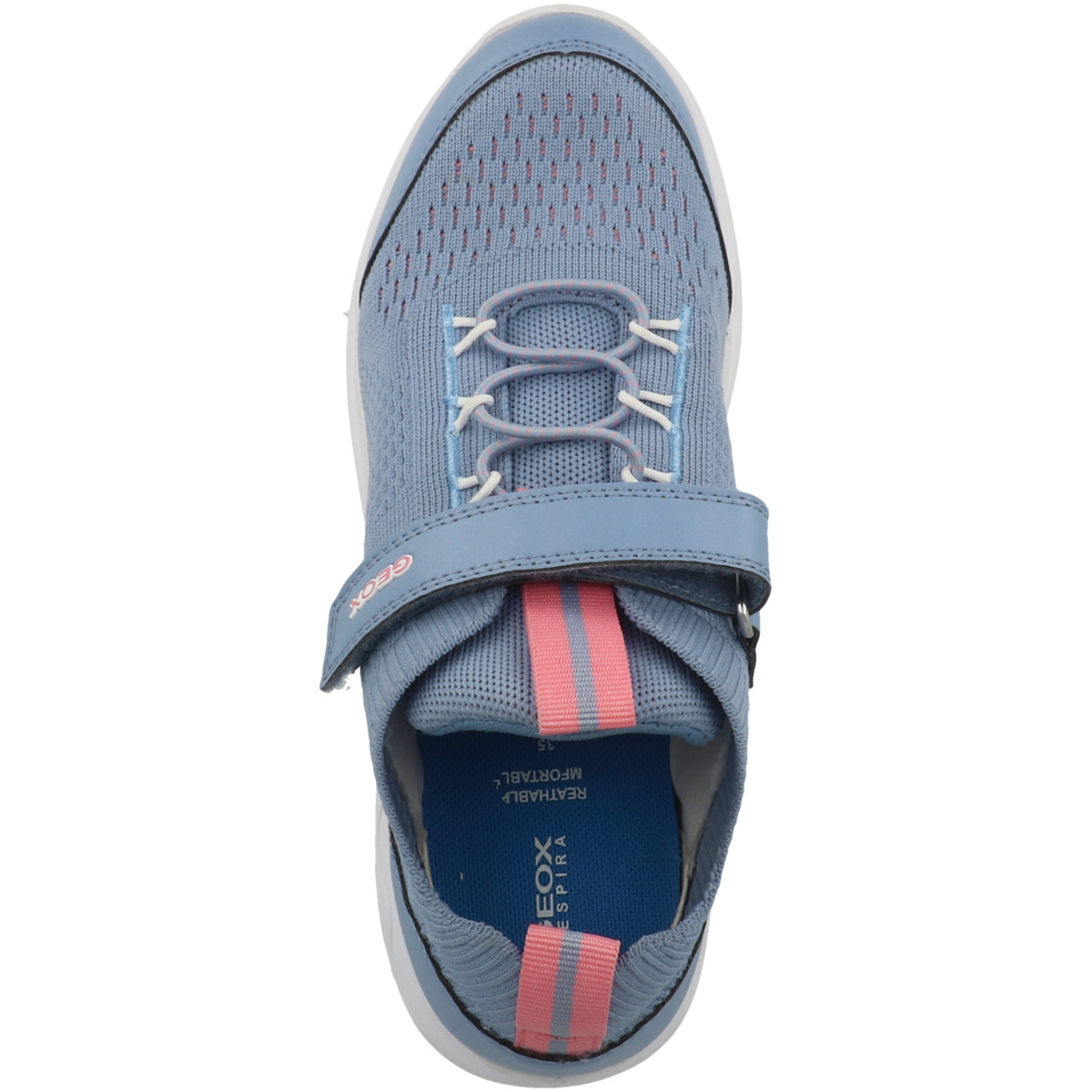 Geox J Spherica G. B Sneaker Low hellblau