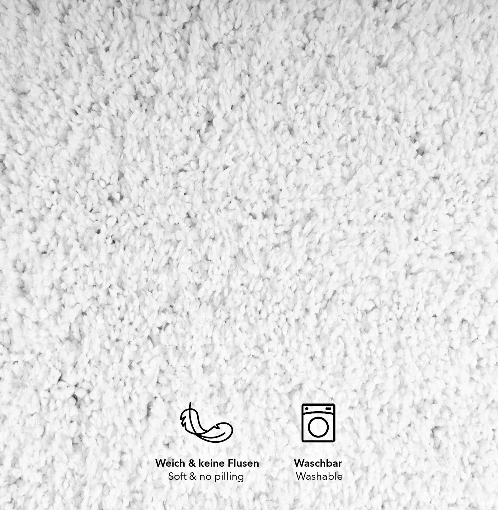 Badematte Sky Soft, Badteppich erhältlich in vielen Farben & Größen SKY Badematten, Höhe 30 mm, Weicher & dichter Flor, Polyester, Mikrofaser, Rechteckig, besonders weich durch Mikrofaser