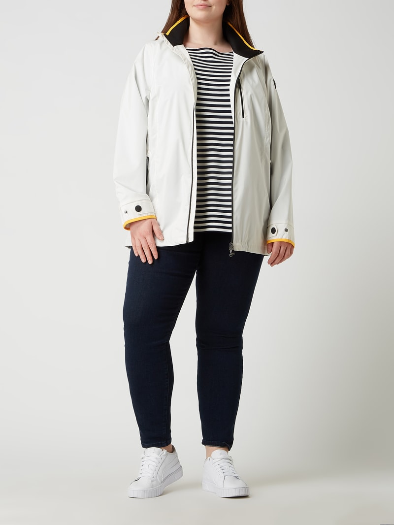 PLUS SIZE Sweatshirt aus Viskosemischung in marineblau