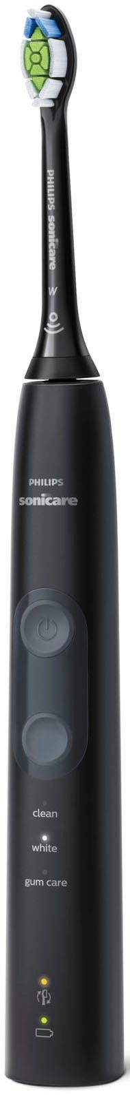 Philips Sonicare Elektrische Zahnbürste HX6850/57, Aufsteckbürsten: 1 St., Schallzahnbürste
