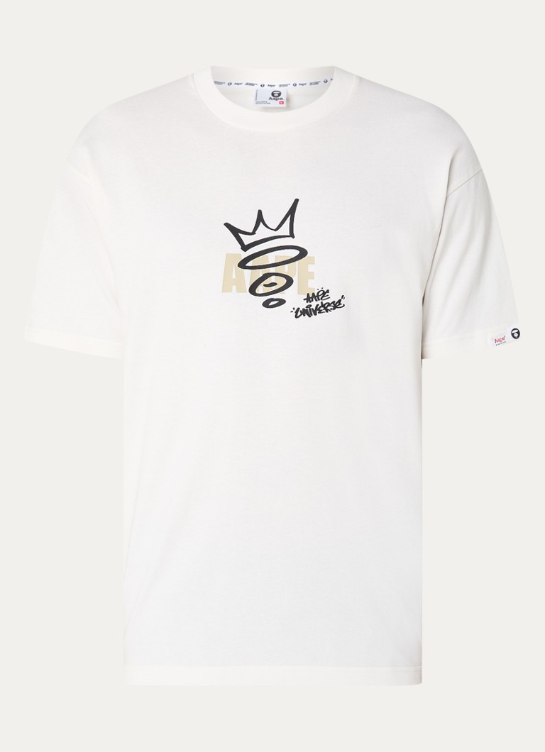 Tricou Aape cu imprimeu, logo și imprimeu pe spate.