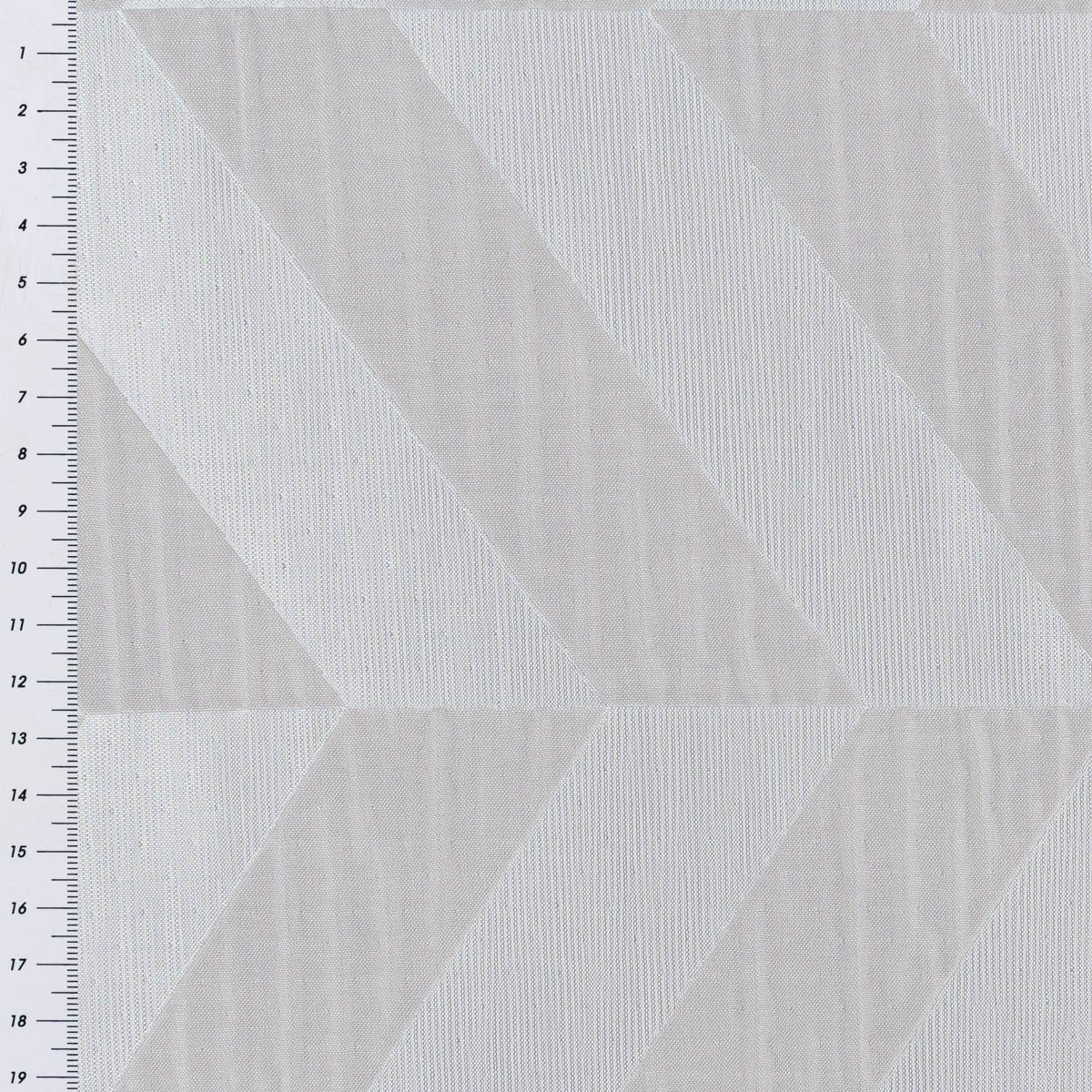 Meterware Rasch Textil Vorhangstoff Doubleface Willow Chevron beige 295cm, blickdicht, Polyester, pflegeleicht, überbreit, doubleface