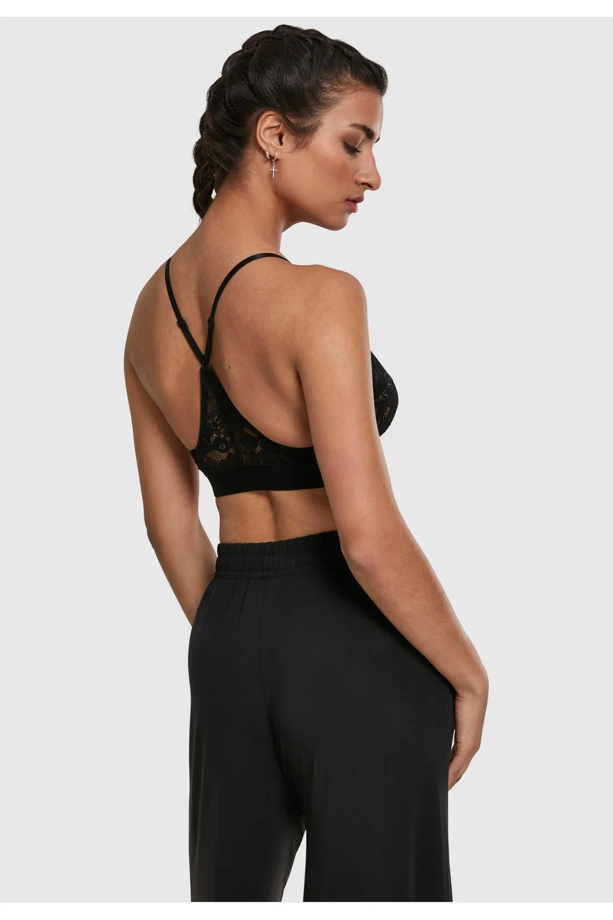 Urban Classics  Damen Ladies Triangle Laces Bra