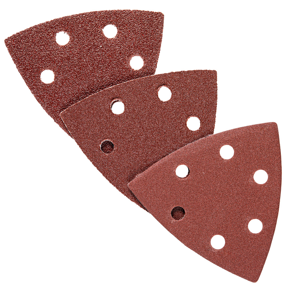 Kraft Werkzeuge Schleifpapier, je ca. 93 x 93 x 93 mm - 50tlg.