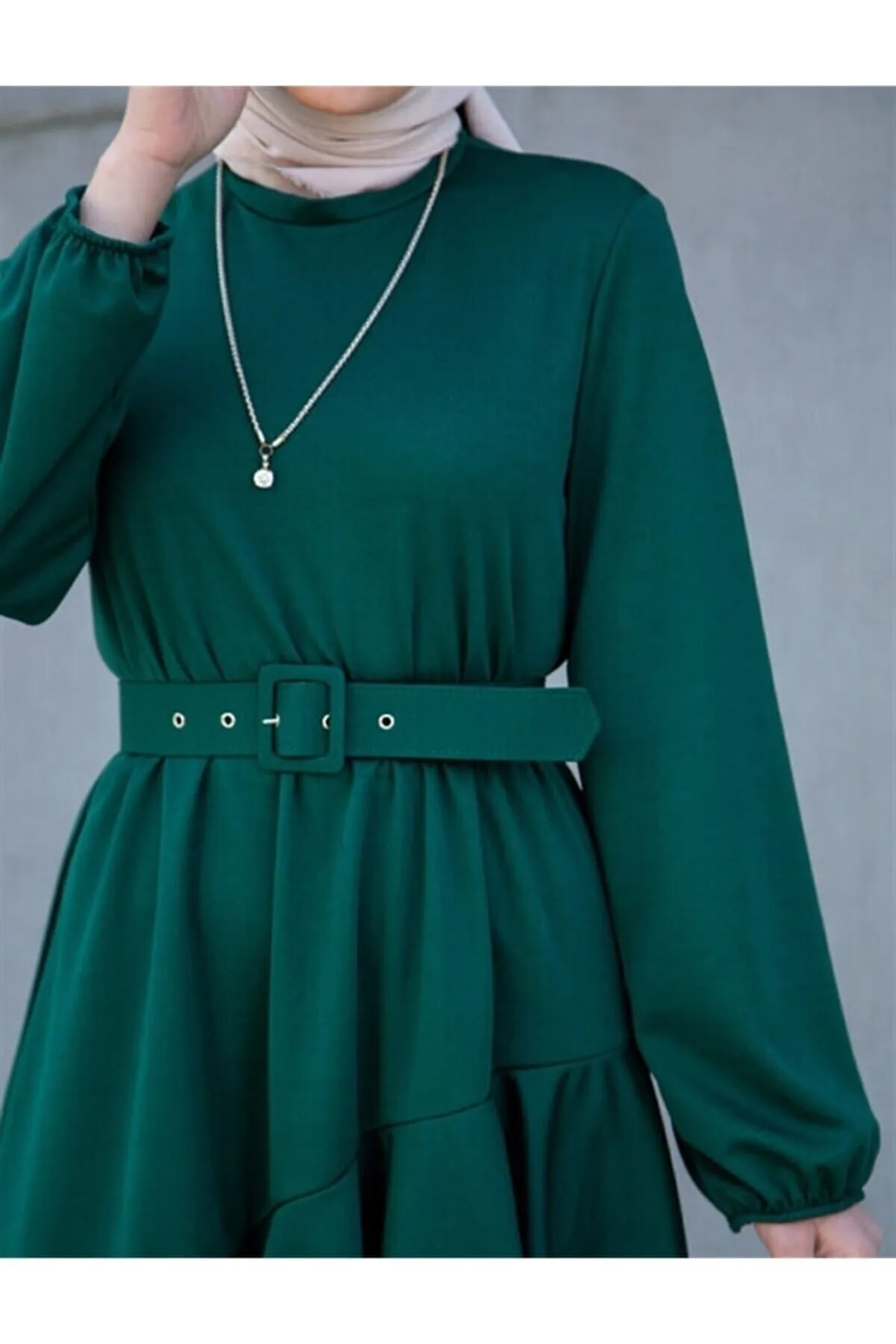 VOLT CLOTHİNG  Kleid - Grün - A-Linie