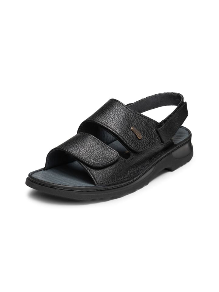 VITAFORM Softnappaleder Sandalen in schwarz günstig kaufen 44