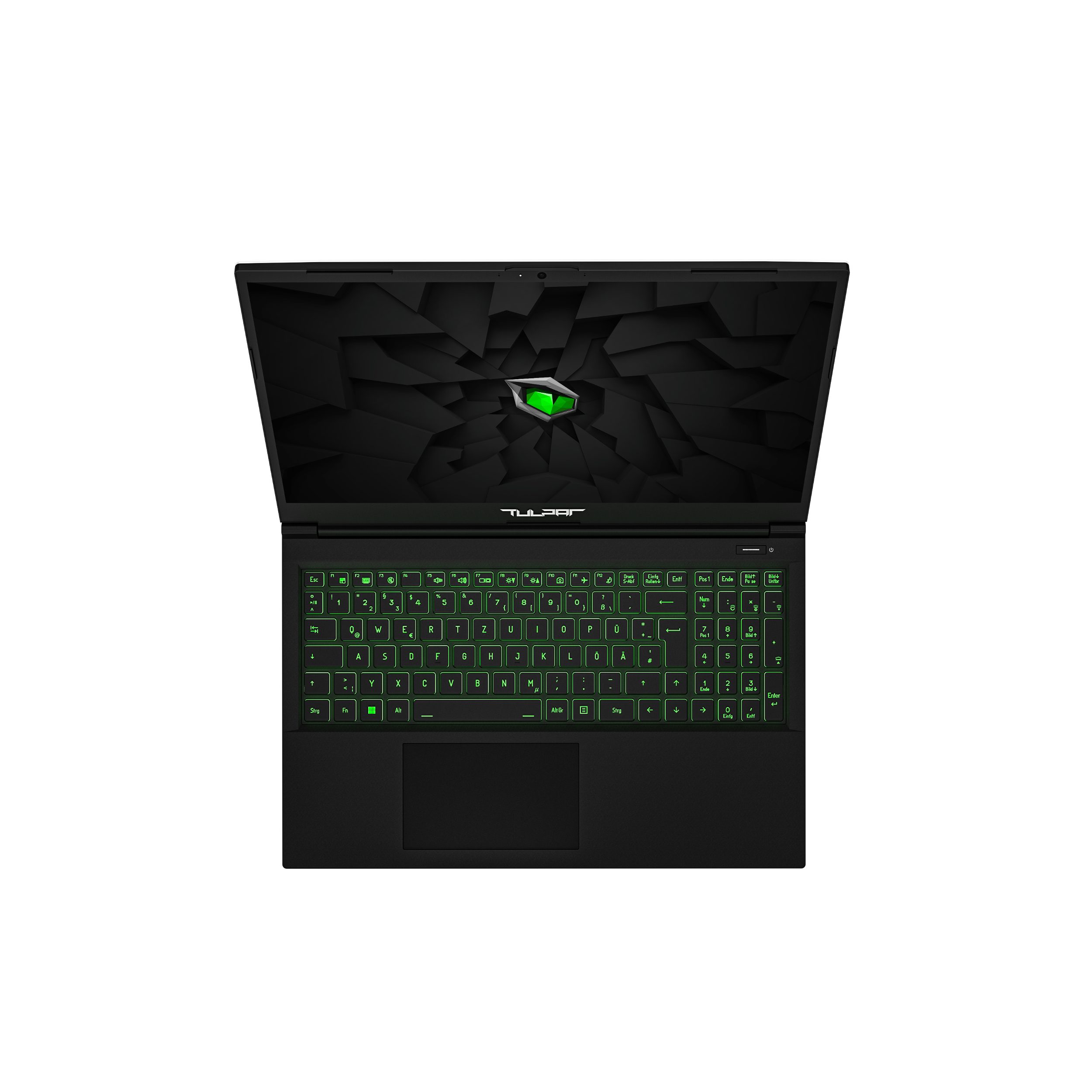 Tulpar T5 V23.2 Gaming-Notebook (39,00 cm/15.6 Zoll, Intel Core i7 12650H, RTX 4060, 1000 GB SSD, Single Zone Beleuchtete Tastatur)