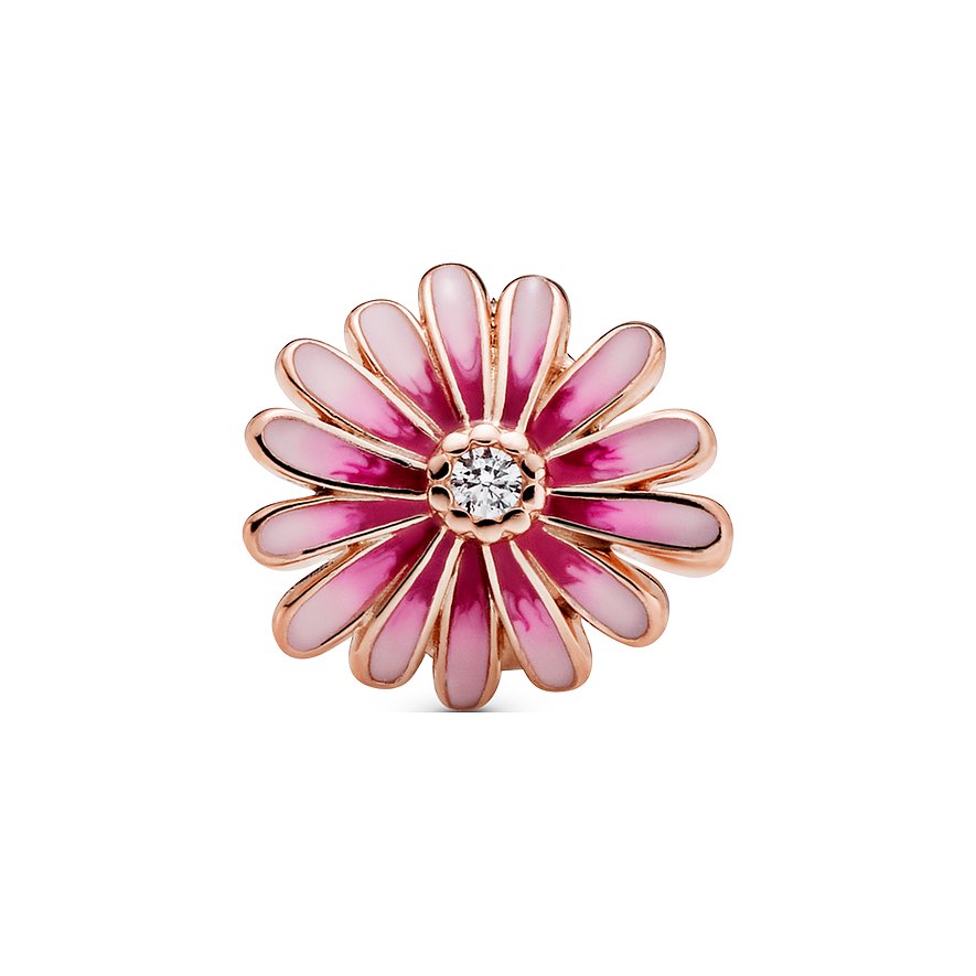 Pandora Charm Moments Rosafarbenes Gänseblümchen