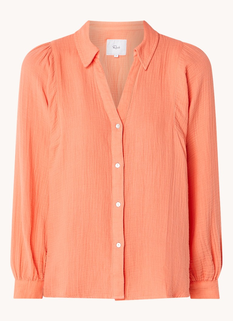 Bluza Rails Lo od organskog pamuka s puf rukavima