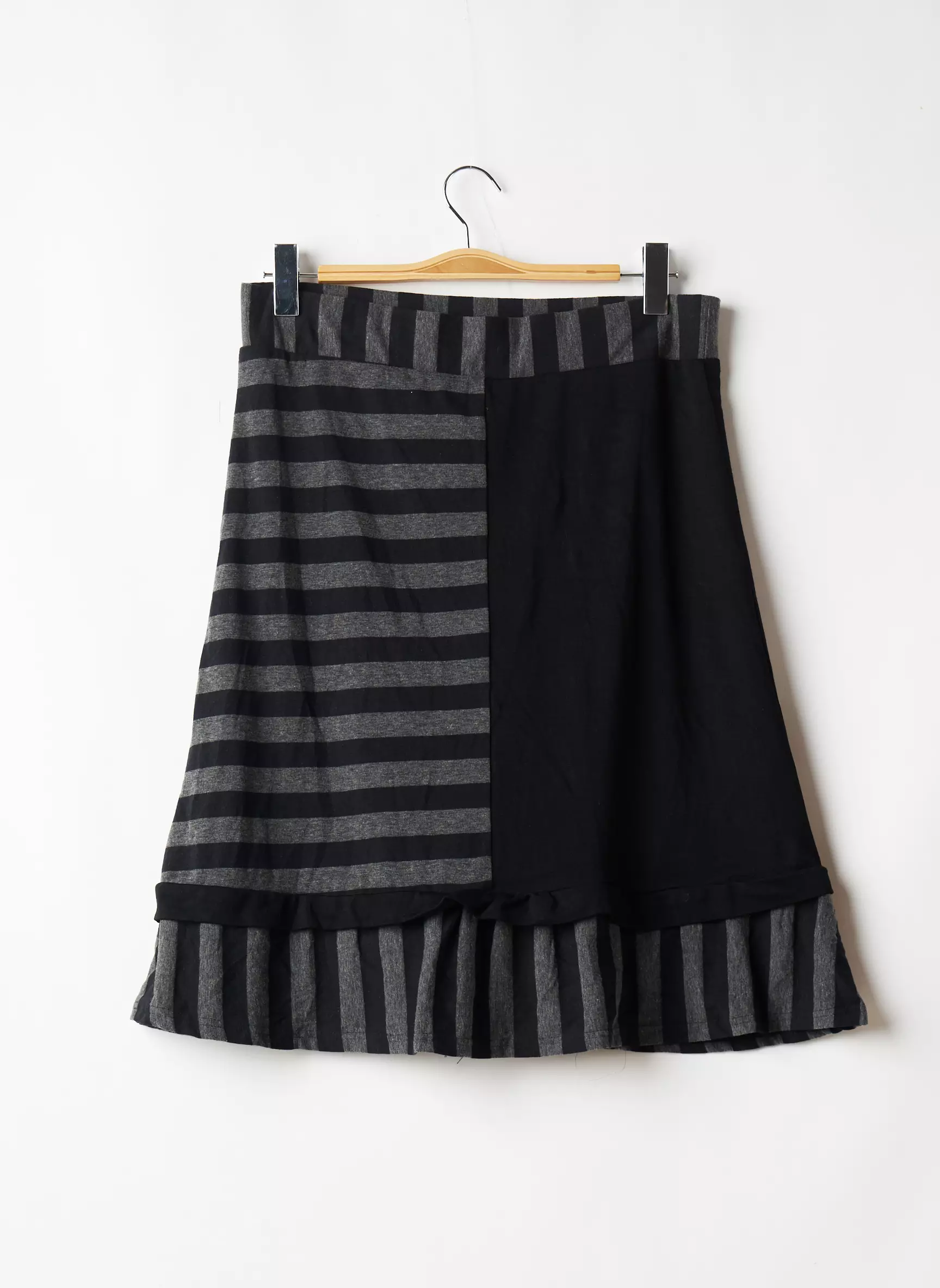 Frime Jupes Mi Longues Femme couleur gris