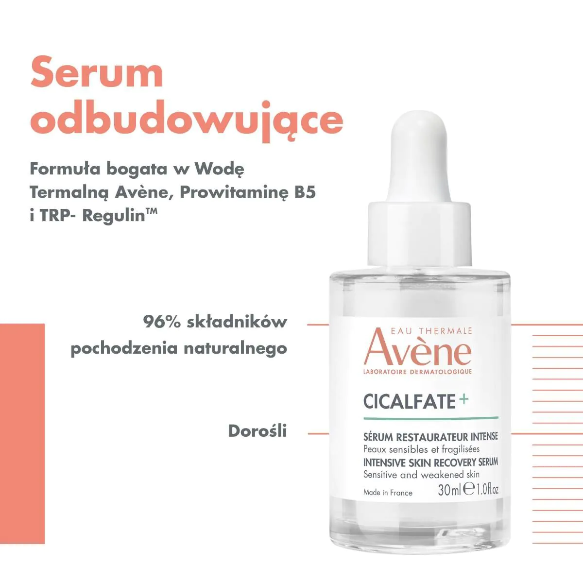 Avene Cicalfate+ Intensivt Regenererende Serum