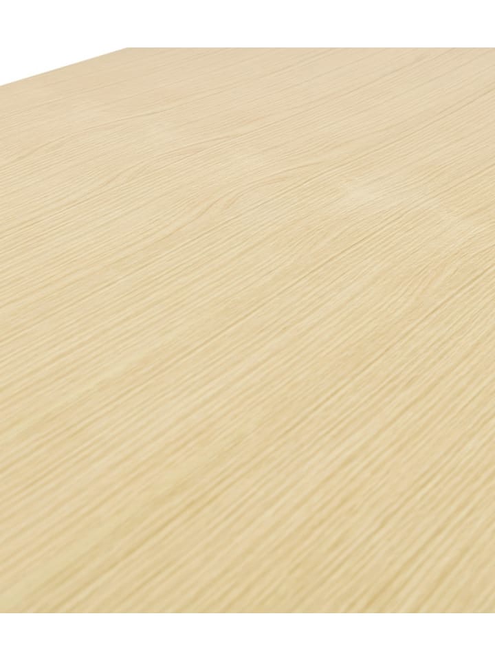 KADIMA DESIGN Elektrischer Sitz-Steh-Schreibtisch aus Holz Metall | Skandi in Beige-Weiß günstig kaufen