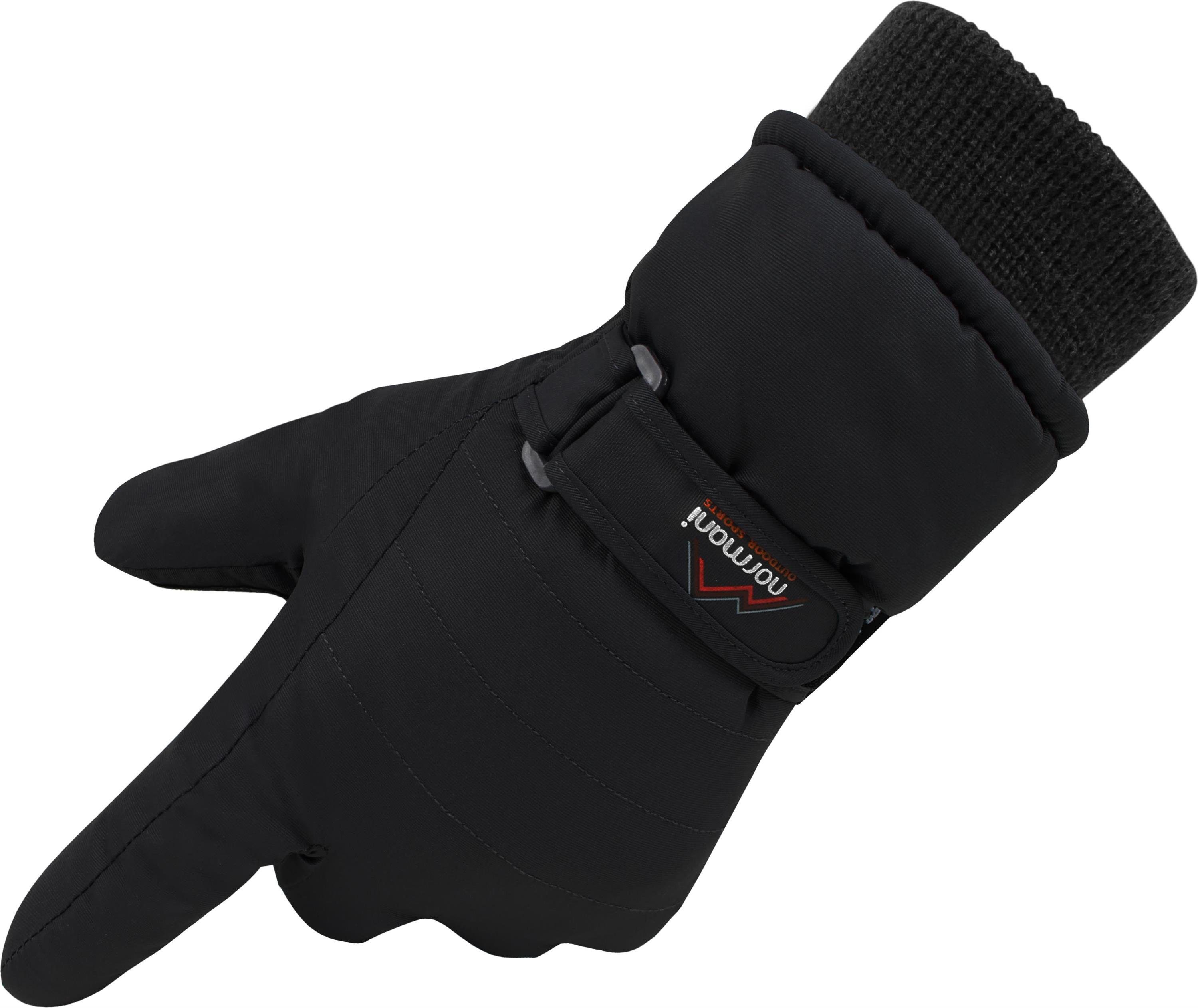 normani Skihandschuhe Winterhandschuhe mit 3M Thinsulate™ (40 g) Wasserdichte Snowboardhandschuhe mit warmen Fleece für Damen und Herren