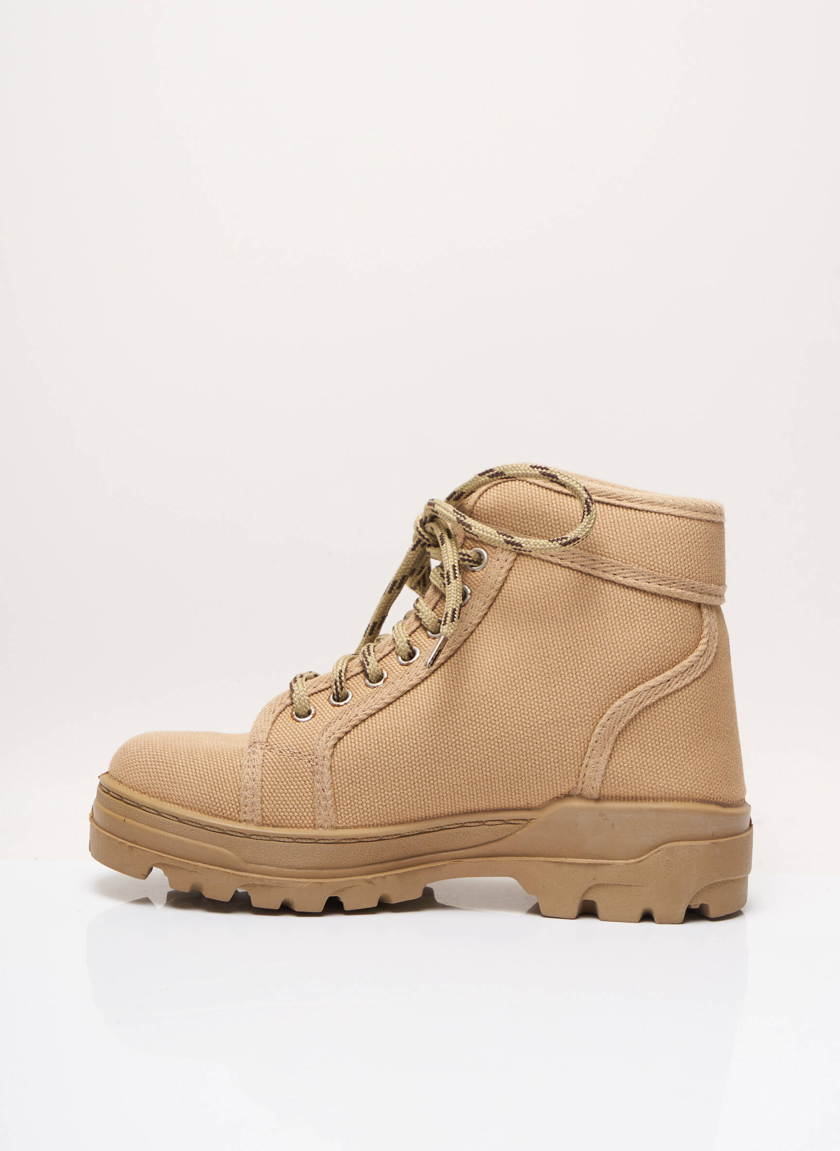 Ayoka Bottines Femme couleur beige