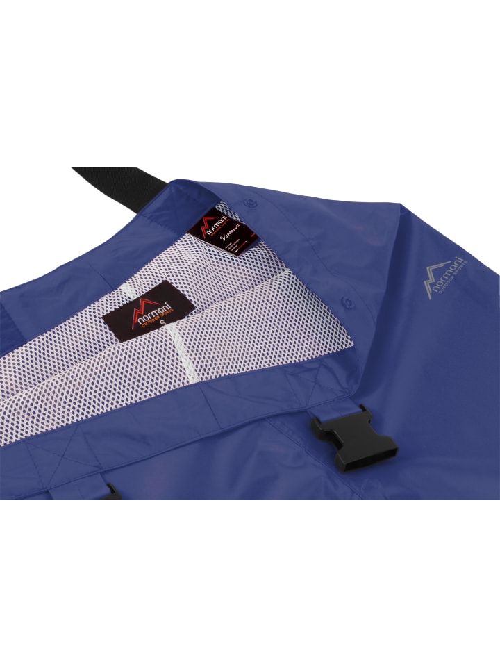 Normani Outdoor Sports Regenhose mit Hosenträgern Vancouver in Navy günstig kaufen