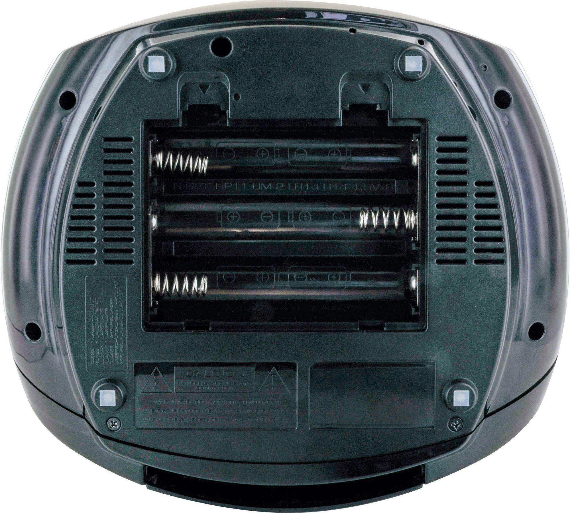 Schwaiger 658026 Boombox (FM, 2.4 W, CD-Player, Kassettendeck)