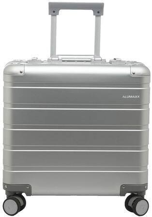 ALUMAXX Gravity Reisekoffer 42 x 22,5 x 44 cm Aluminium Silber