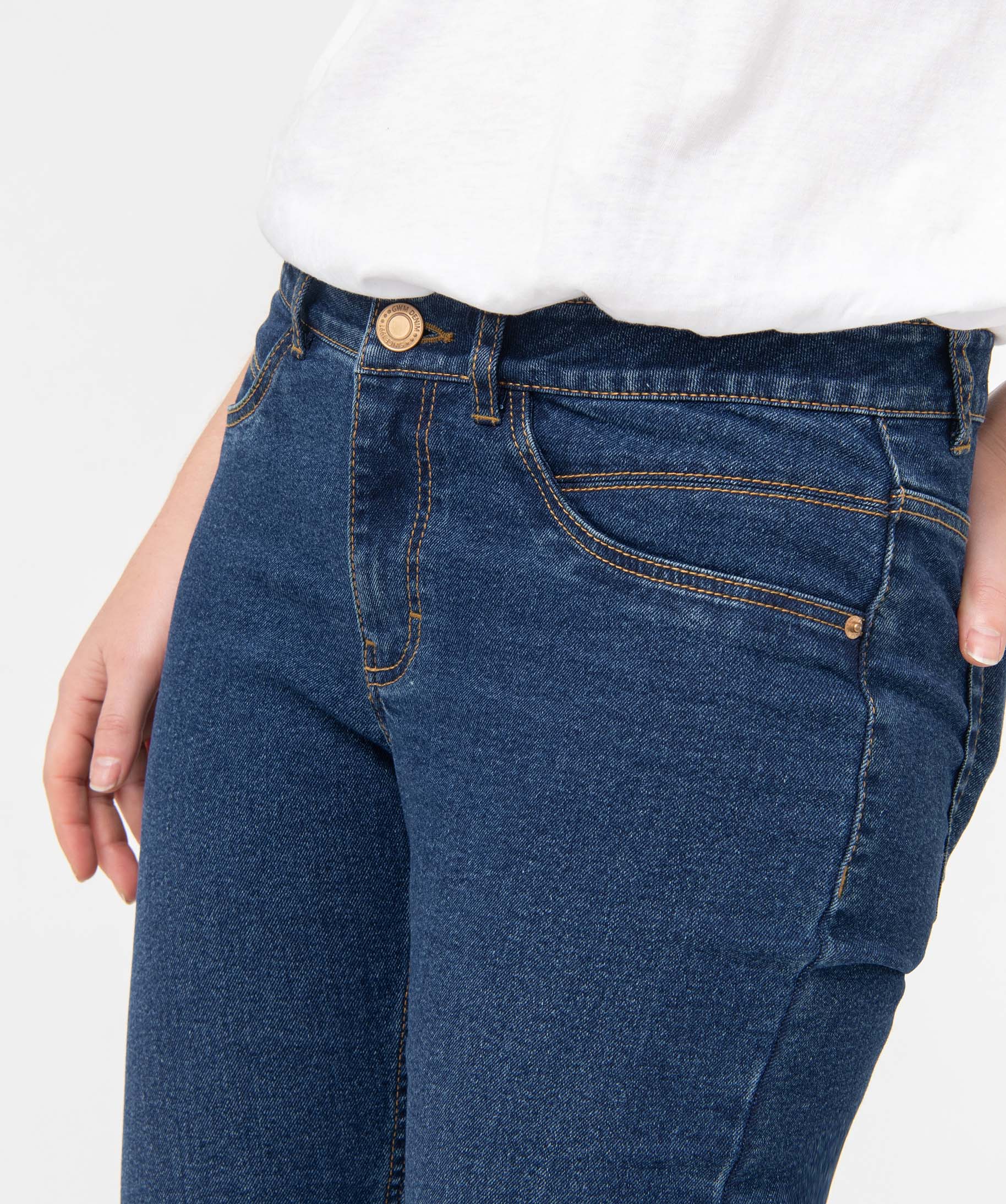 Jean femme coupe Regular brut | GEMO