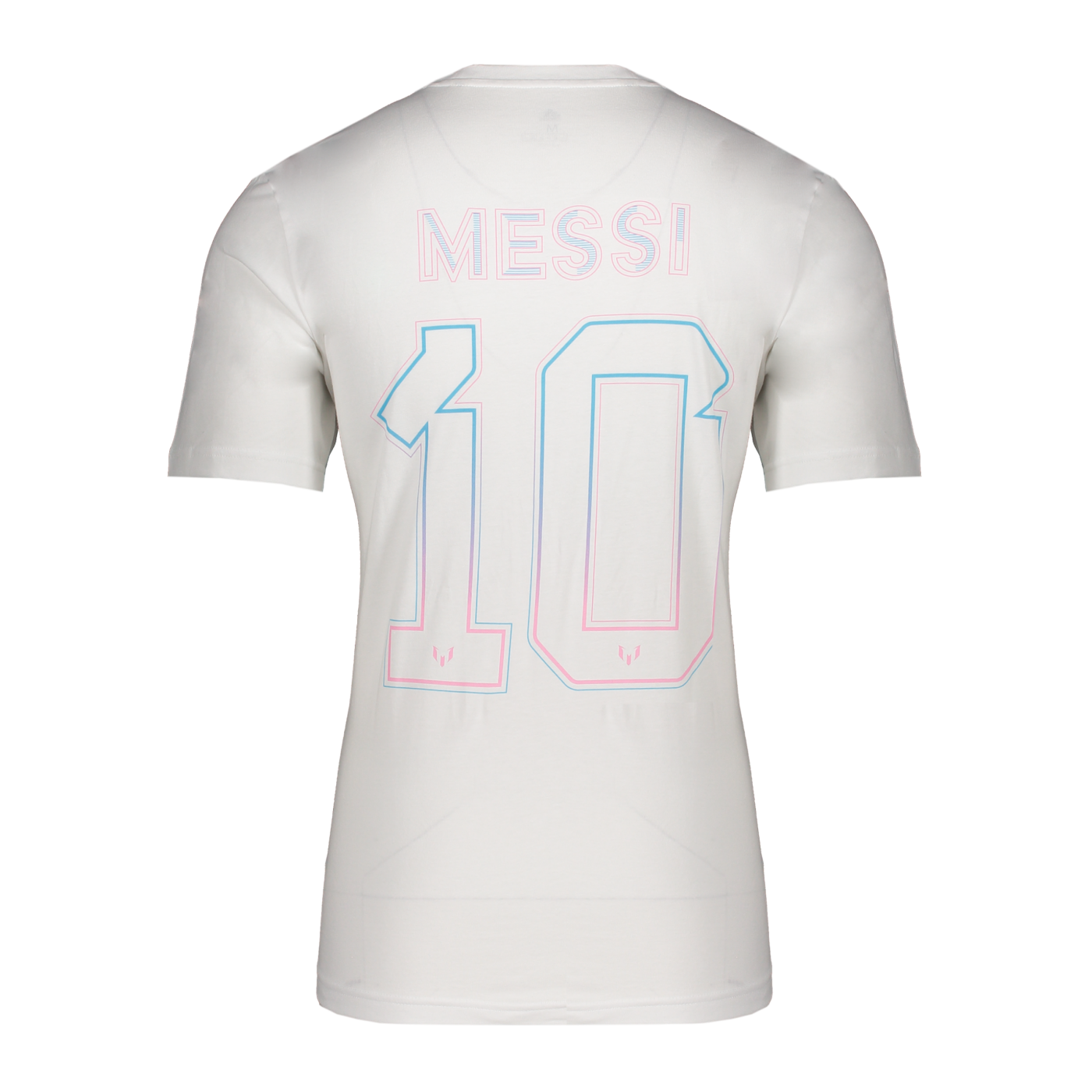 adidas Messi Graphic T-Shirt Weiss