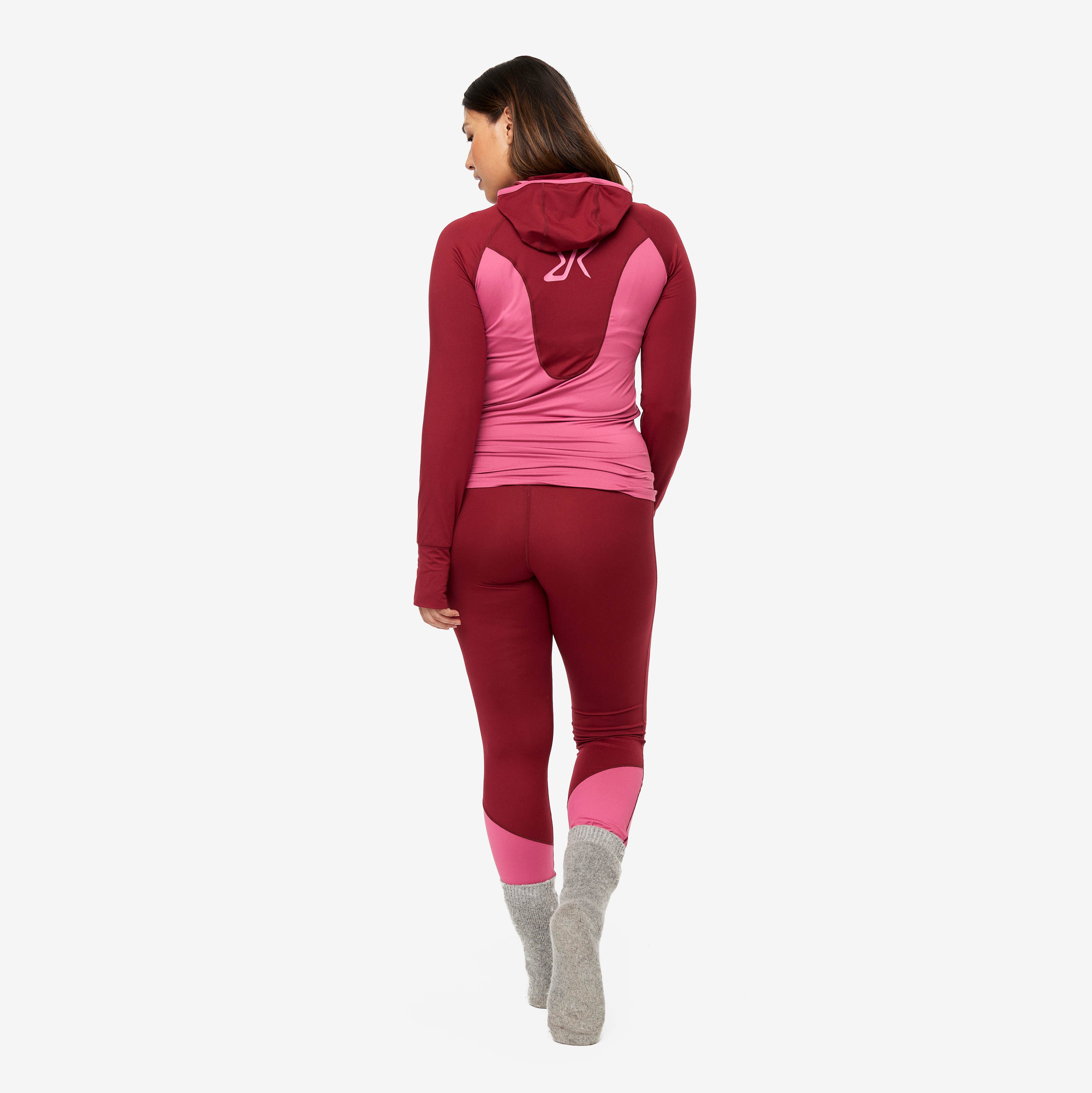 Sneaky Balaclava Base Layer Set Femme Ruby