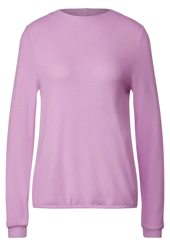 Street One Langarmshirt mit Gummisaum