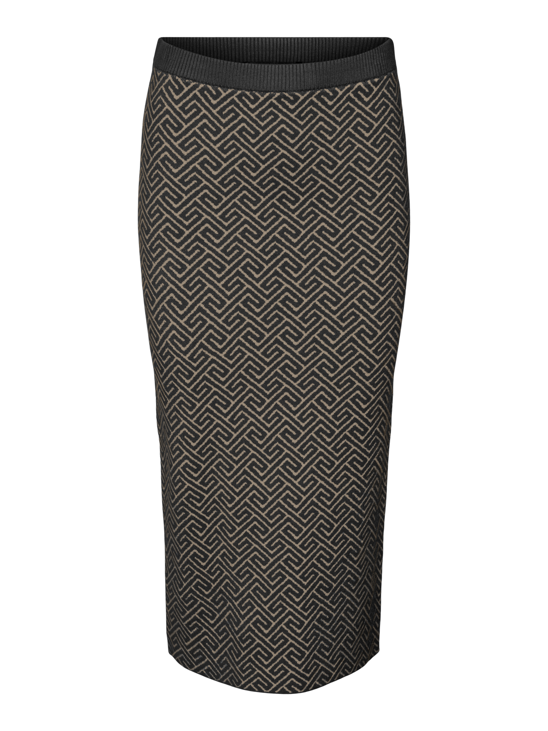 VMARIA Hohe Taille Langer Rock