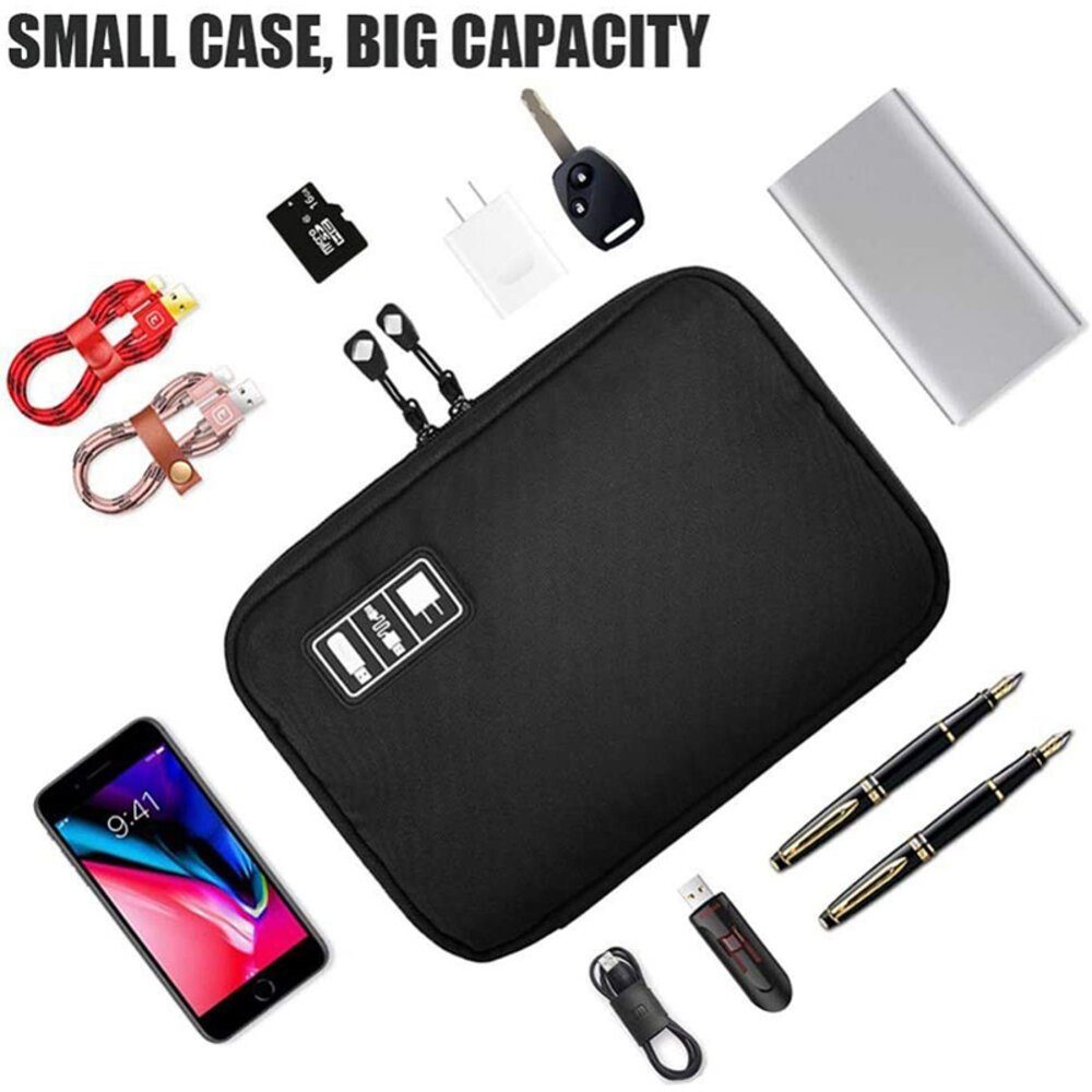 Gravizone Tablettasche Kabeltasche Kabel Organizer Bag (1x Kabeltasche)