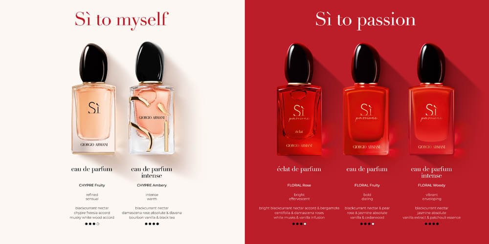 Giorgio Armani Sì Intense Eau de Parfum Nat. Spray Refillable