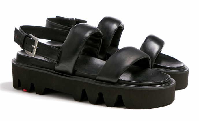 LLOYD Plateau Sandalen schwarz Sandale