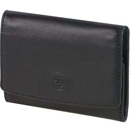 Esquire Logo Geldbörse I Leder 10 cm