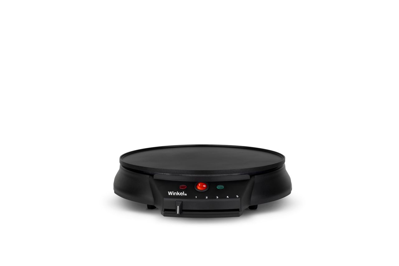 Weasy Wëasy GOO30 Crepes-Maker / 30cm Durchmesser / 5 Wärmestufen / inklusive Teigverteiler / 1000 W / schwarz