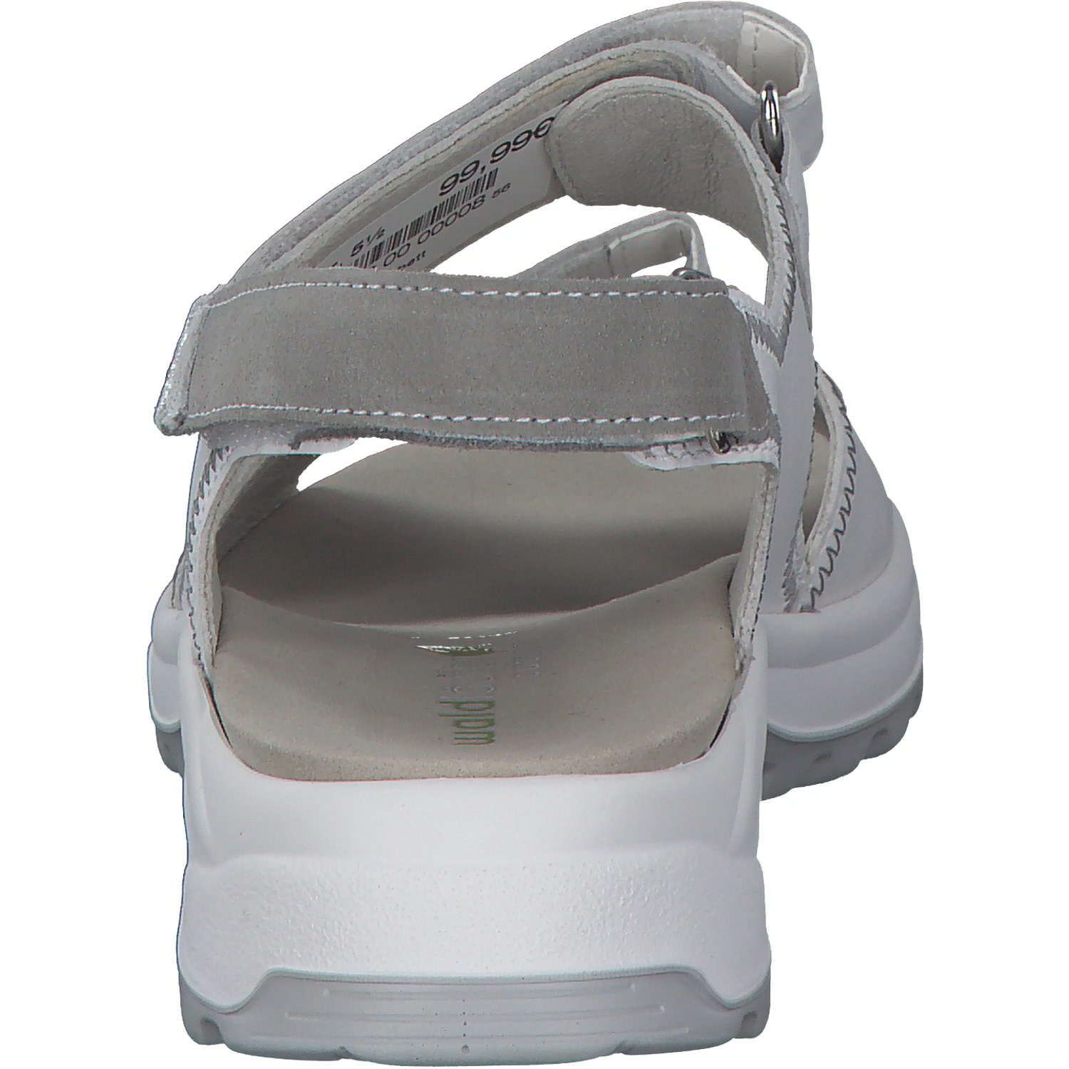 Waldläufer Flora 791002, Klassische Sandalen, Damen, Weiß