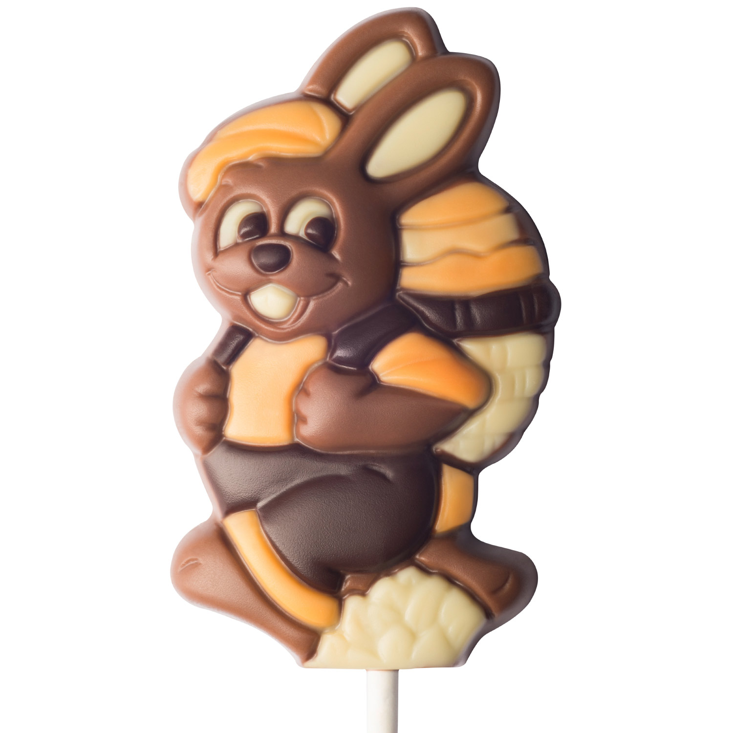 Weibler Lolli Hase mit Kiepe 35g