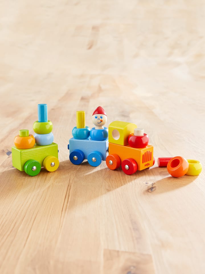 Haba Spielzeug-Lokomotive Entdeckerzug Farbkringel in mehrfarbig günstig kaufen onesize