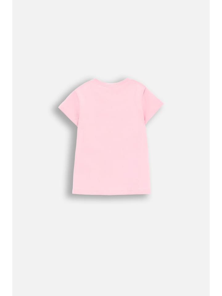 Coccodrillo T-Shirt mit kurzem Ärmel in rosa günstig kaufen