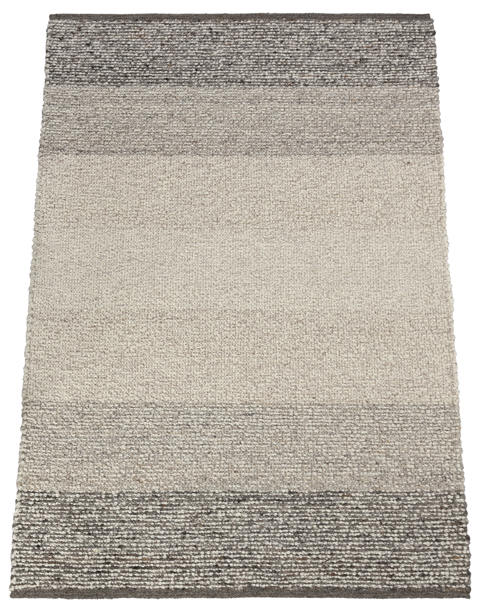 Handwebteppich Weitblick Polaris Beige-Streifen 130 x 200 cm