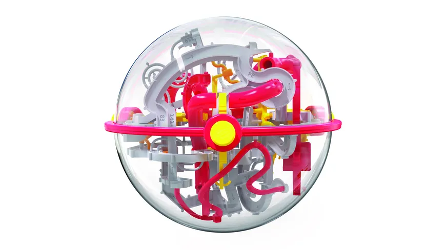 Spin Master Games - Perplexus Portal, 3D-Kugellabyrinth mit 150 Hindernissen - und 50+ trickreichen Portal-Passagen