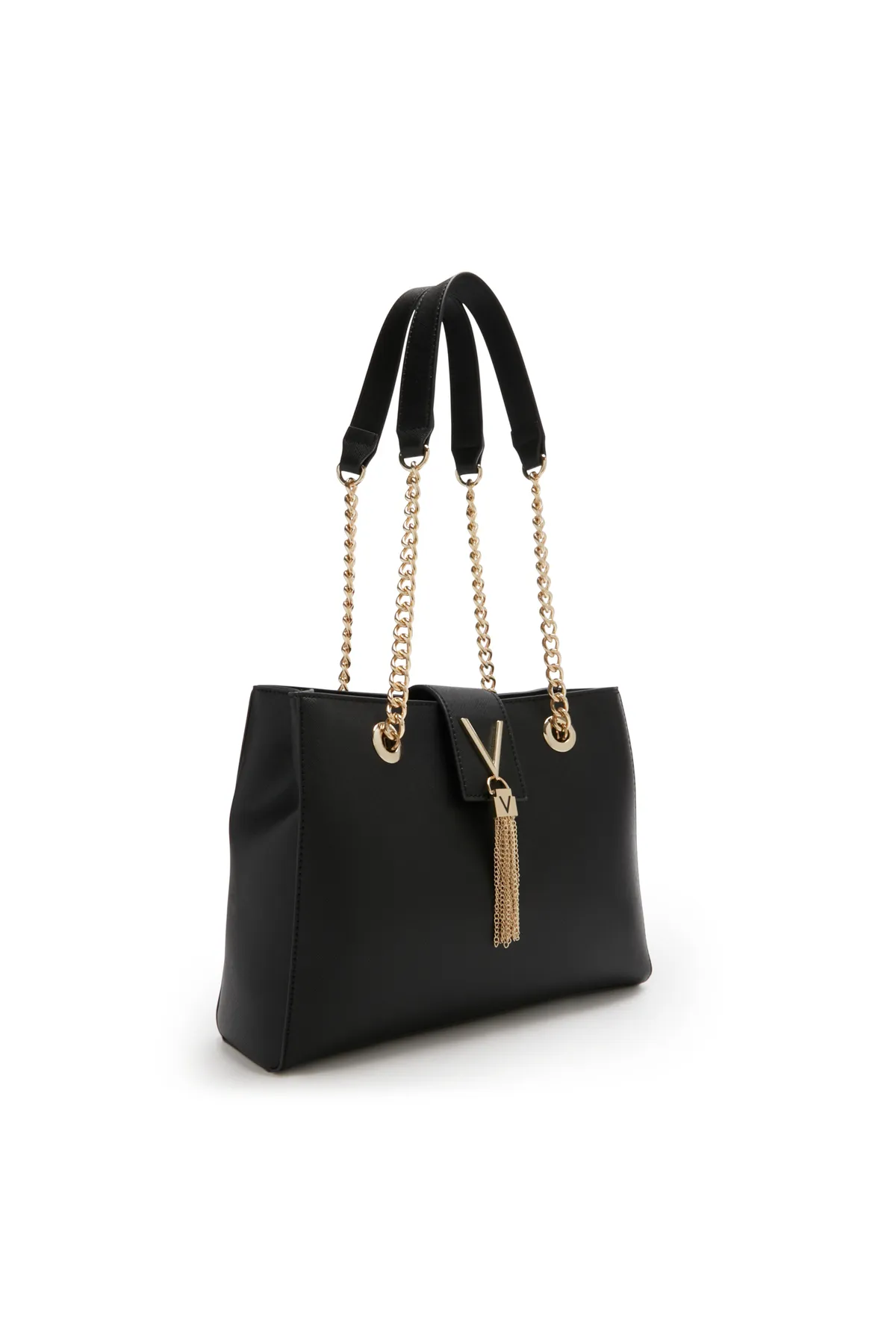 1'ASLAN  Valentino Bags Divina Damen Schultertasche Schwarz Vbs1ij06nero