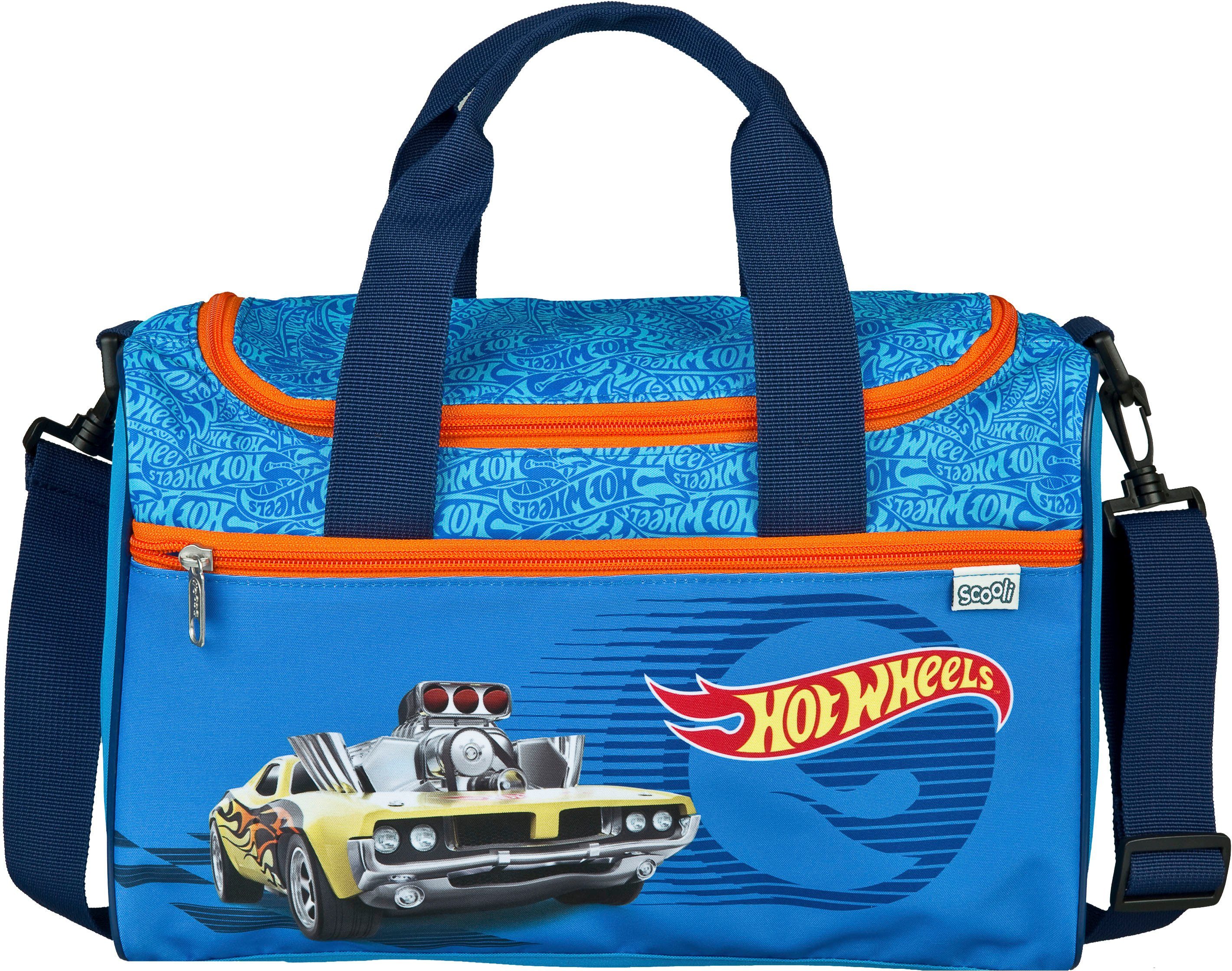 Scooli Sporttasche Hot Wheels, für Schule und Freizeit