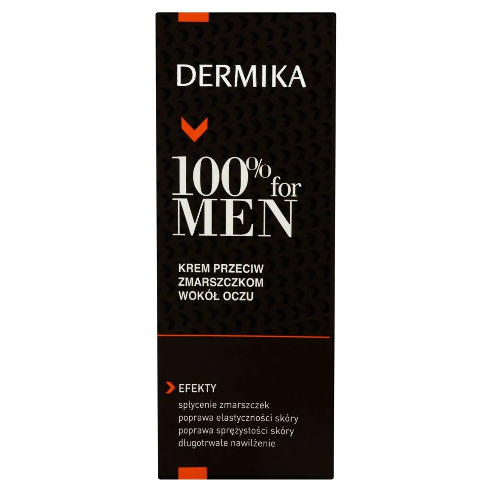 Dermika 100% vyrams nuo raukšlių paakių kremas