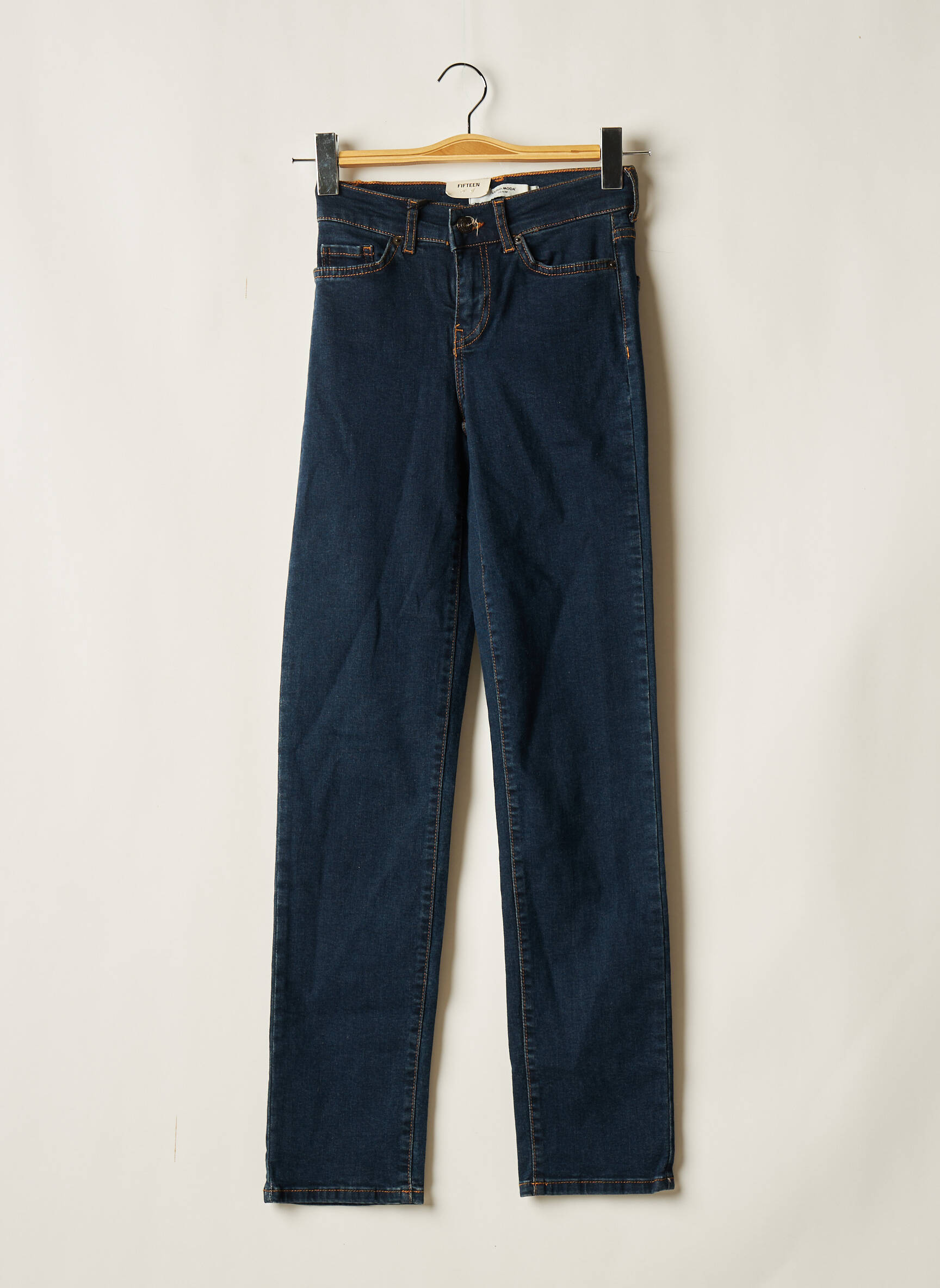 Vero Moda Jeans Coupe Slim Femme couleur bleu