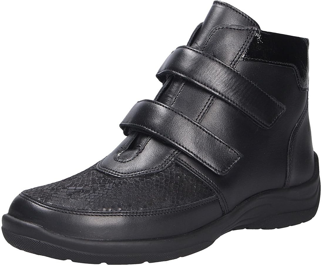 WALDLÄUFER Winterstiefel schwarz