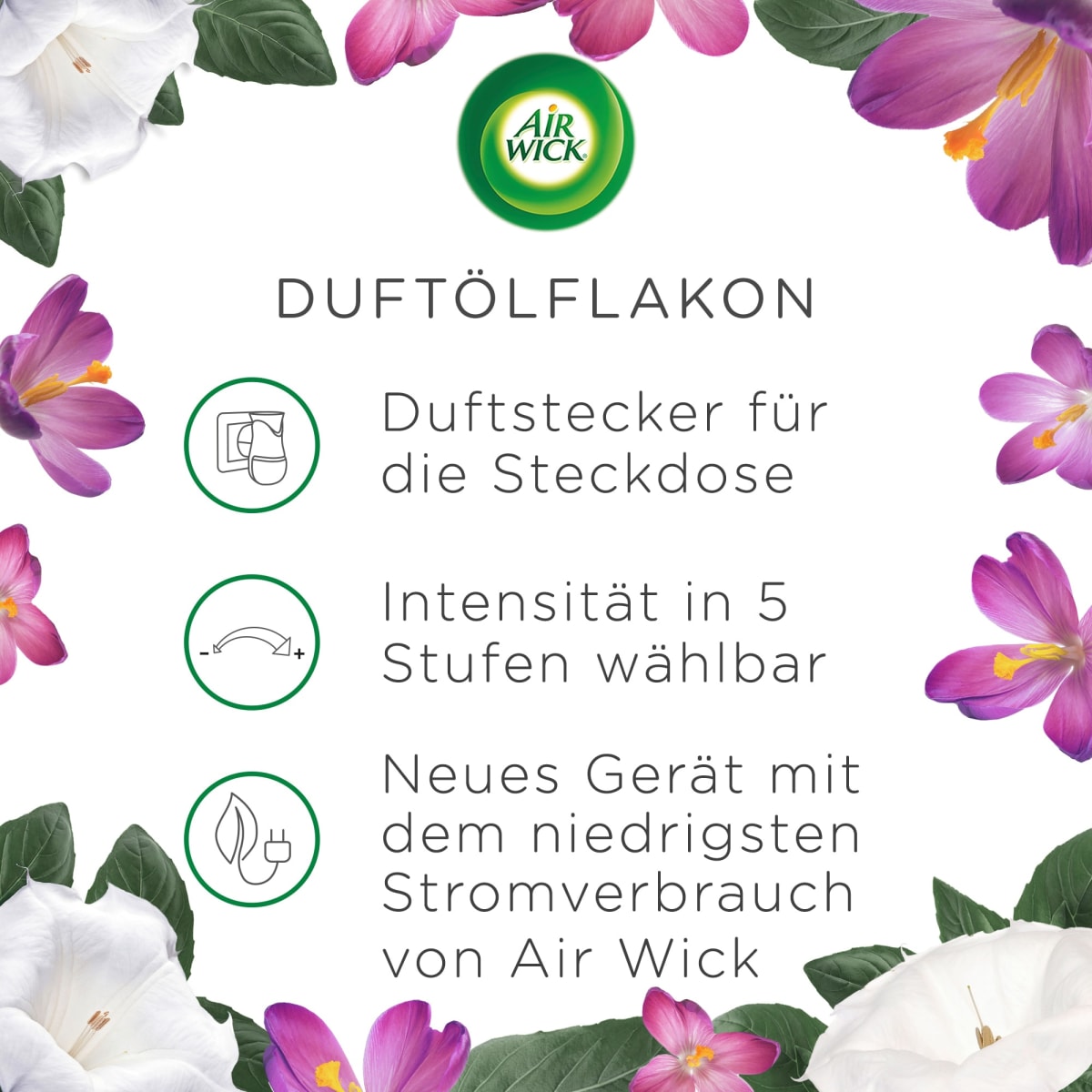 Lufterfrischer Duftstecker Seide & Lilienfrische Nachfüllpack, 19 ml