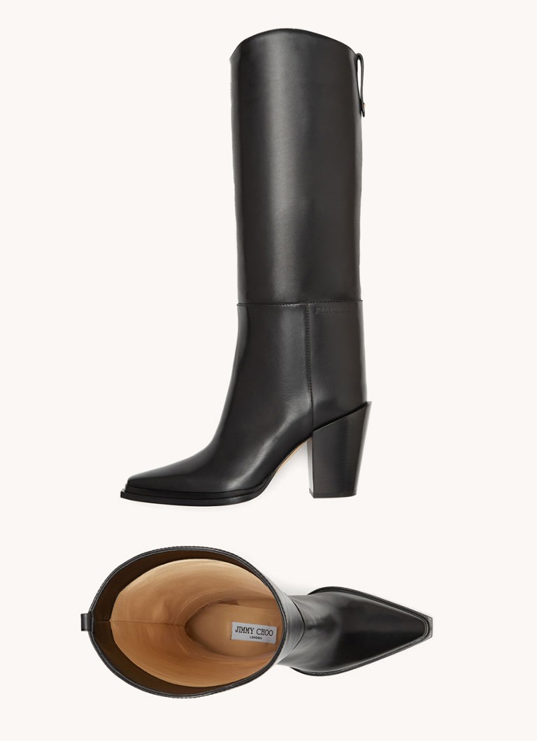 Stivale Jimmy Choo Cece 80 in pelle di vitello