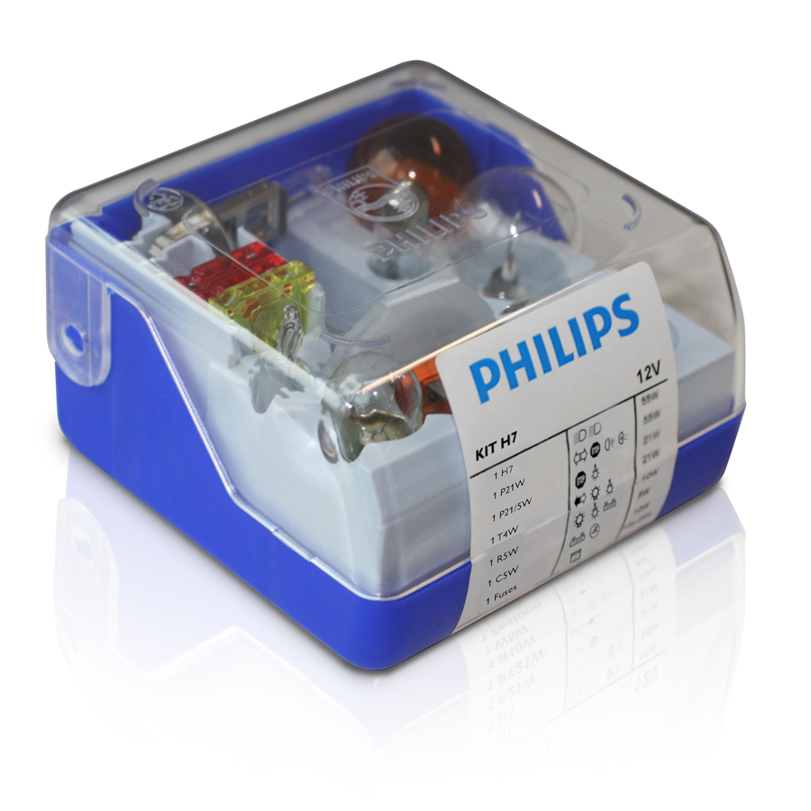 Philips H7 12V Ersatzlampenbox, 9-teilig - ATU