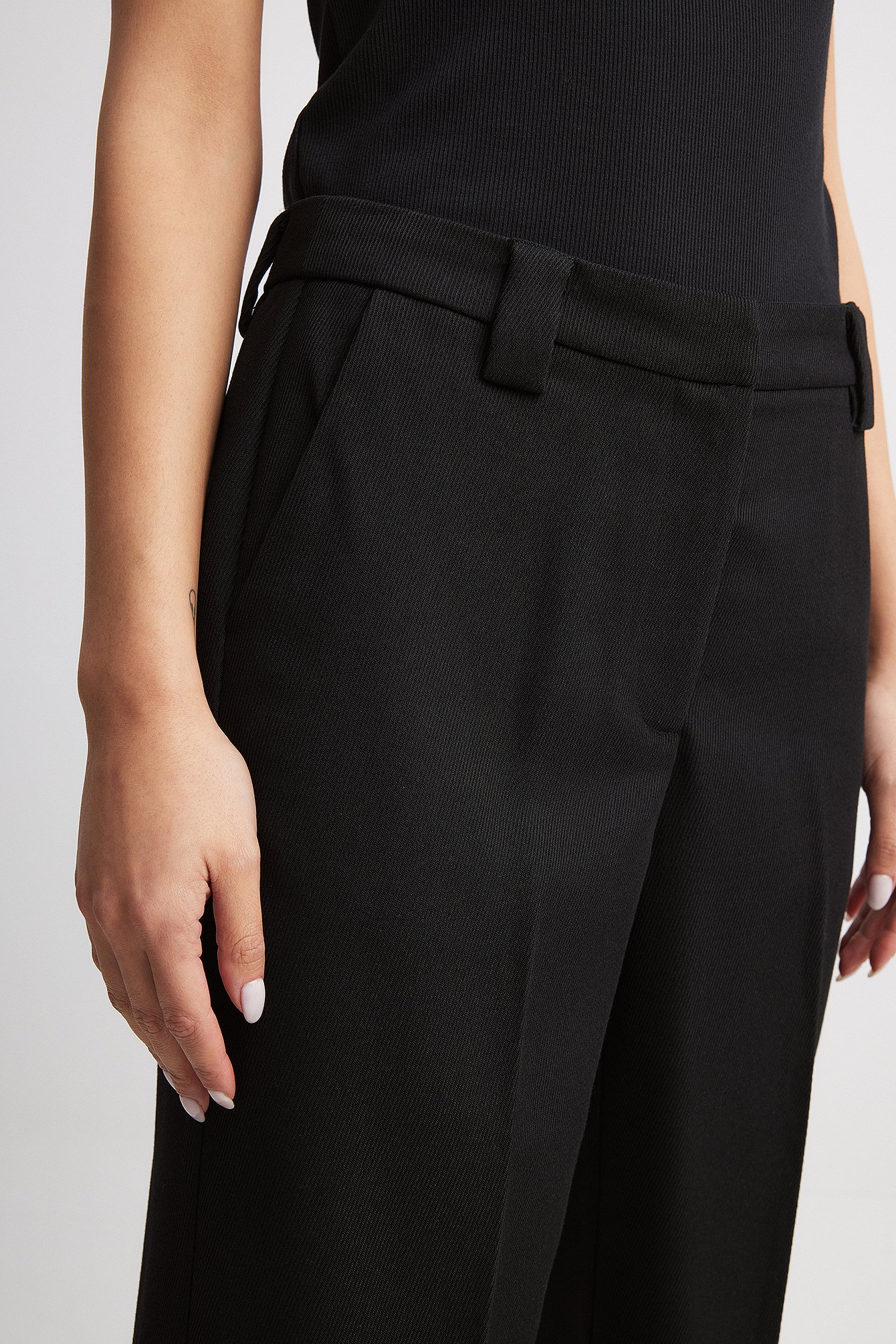 Anzughose aus Twill