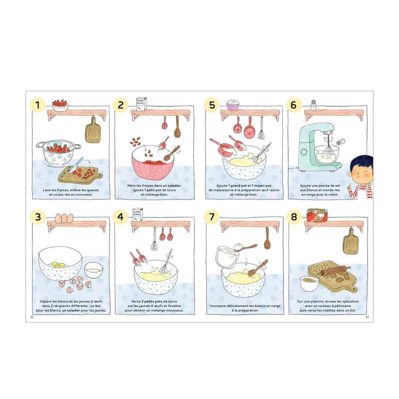Livre Trop facile la patisserie - Larousse Jeunesse